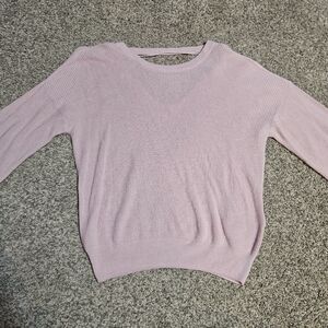 VERO MODA Light Pink Crew Neck Sweater